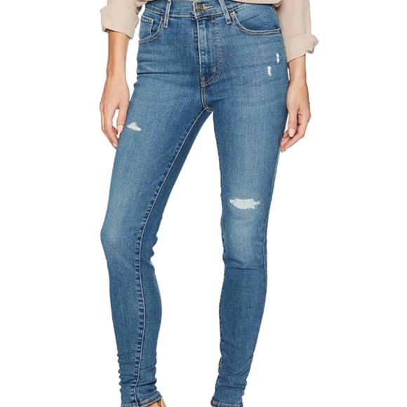 Levi's Mile High Super Skinny Jeans - Picture 1 of 4